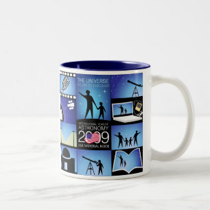 2 Couleurs IYA2009 - Noeud des USA : Tasse 11 onces
