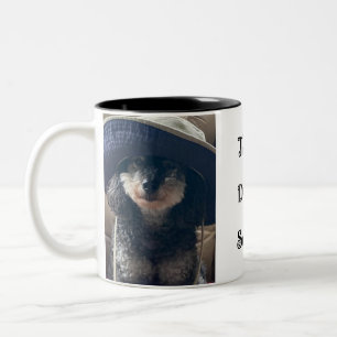 2 Couleurs Jours de chien de la tasse d'été avec caniche