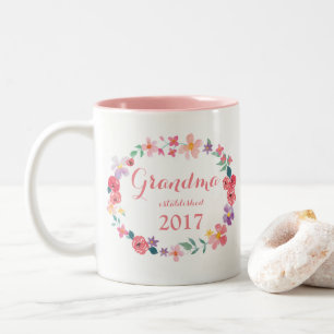 2 Couleurs La grand-maman a établi 20-- Tasse faite sur