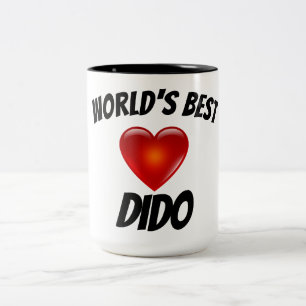 2 Couleurs La meilleure tasse de coeur du Dido du monde