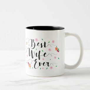 2 Couleurs La meilleure tasse d'épouse jamais