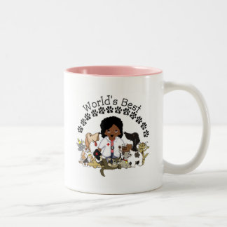 2 Couleurs La meilleure tasse vétérinaire du monde - Africain