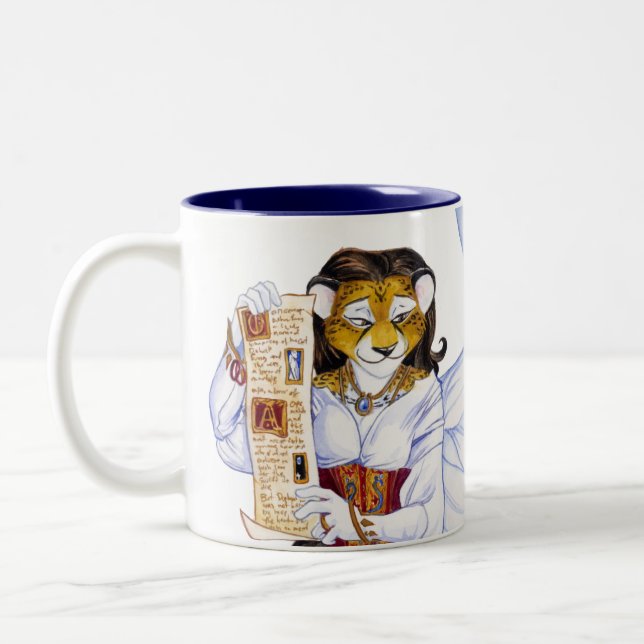 2 Couleurs La tasse d'archiviste (Gauche)