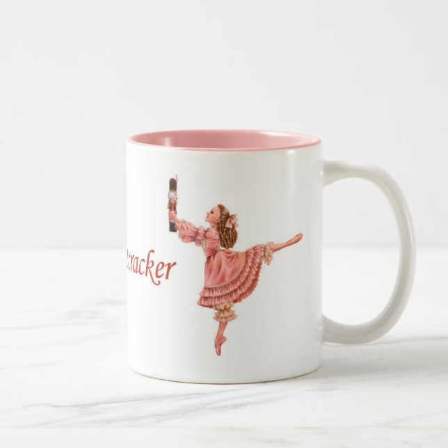 2 Couleurs La tasse de ballet de casse-noix (Droit)
