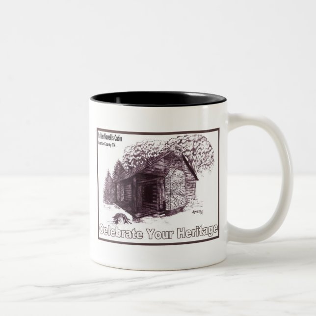 2 Couleurs La tasse de cabine (Droit)