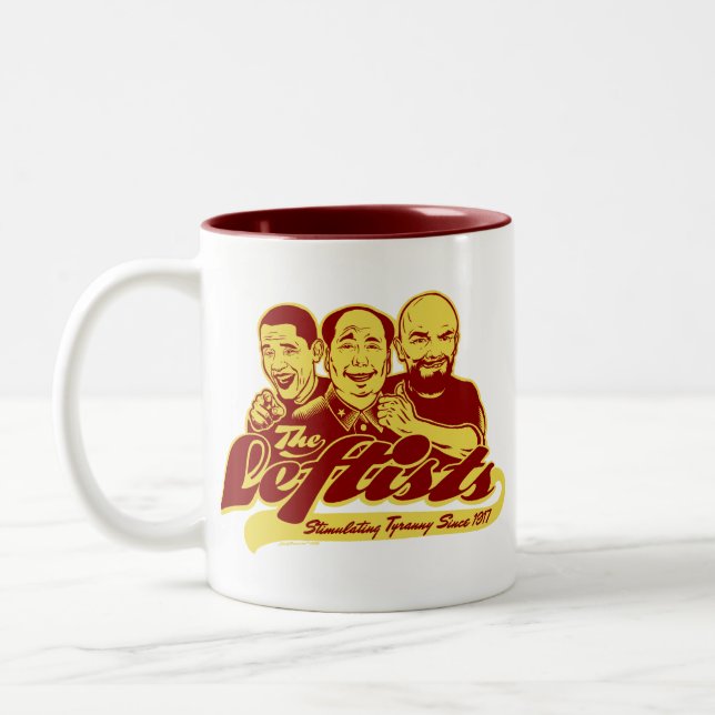 2 Couleurs La tasse de gauchistes (Gauche)