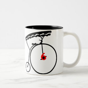 2 Couleurs La tasse du numéro six de prisonnier