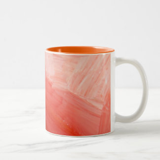 2 Couleurs La tasse imprimée par beaux-arts de pilier
