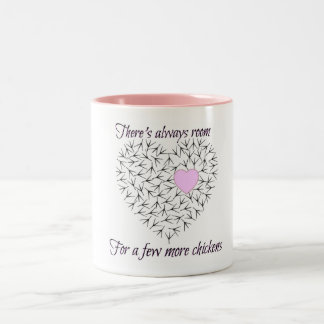 2 Couleurs La tasse parfaite pour le poulet-holic !