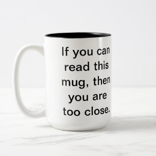 2 Couleurs Laissez-moi la seule tasse