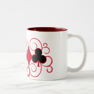 2 Couleurs Le tisonnier tourbillonne tasse de costumes