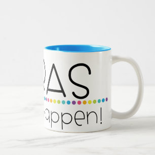 2 Couleurs Les paraprofessionnels le font se produire tasse