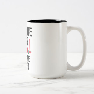 2 Couleurs L'état d'esprit de la tasse du trader