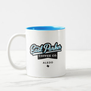 2 Couleurs Logo est de manuscrit de Parker 11 onces. Tasse de