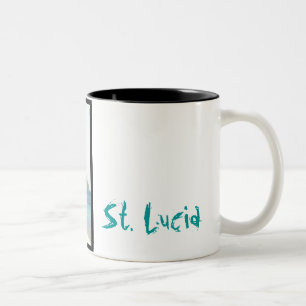 2 Couleurs lune de miel, tasse du St Lucia