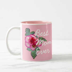 2 Couleurs Meilleur Cadeau pour Maman Magnifique Tasse Rose M