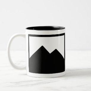 2 Couleurs Modèle de tasse