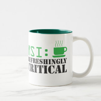 2 Couleurs MSI : Tasse de manière rafraîchissante critique