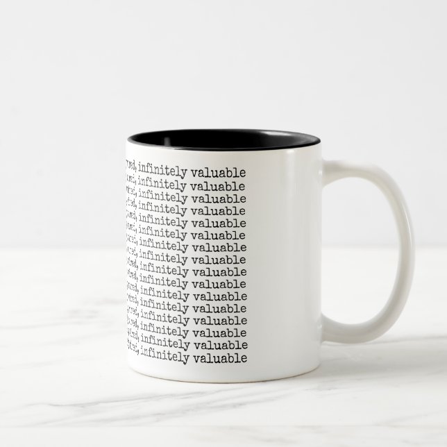 2 Couleurs Myers-Briggs 16 types tasse (Droit)