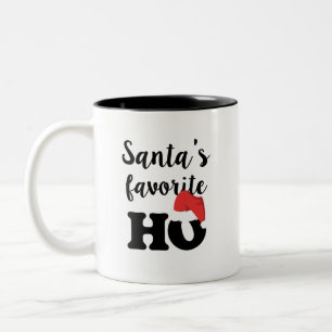 2 Couleurs Noël drôle de tasse de café du favori de Père 