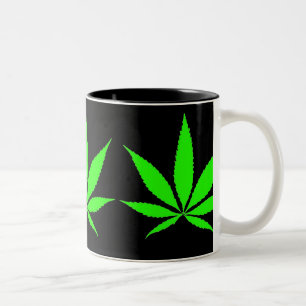 2 Couleurs noir de tasse de potleaf