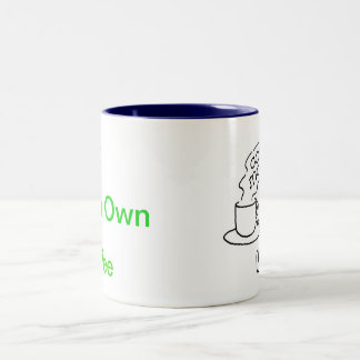 2 Couleurs Obtenez votre propre tasse de café