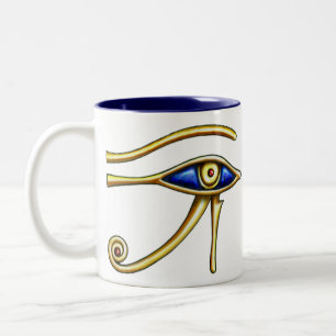 2 Couleurs Oeil de tasse de Horus