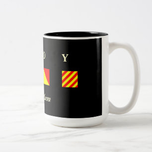 2 Couleurs OH tasse personnalisée