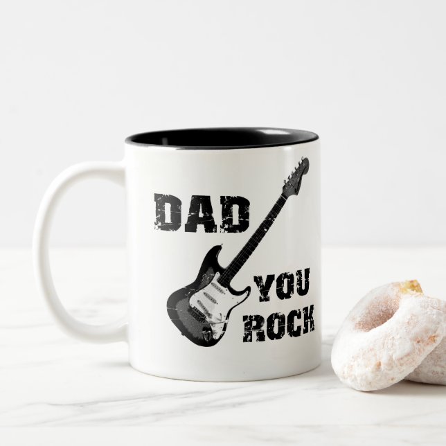 2 Couleurs Papa vous basculez la tasse (Avec donut)