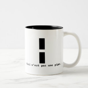 2 Couleurs Pas une tasse de tuyau