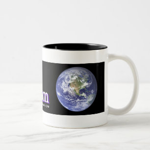2 Couleurs Passages d'esprit rêvant une nouvelle tasse