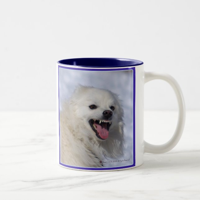 2 Couleurs Pattes !  Tasse (Droit)
