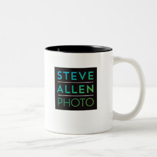 2 Couleurs Photo de Steve Allen tasse à deux tons de 11 once