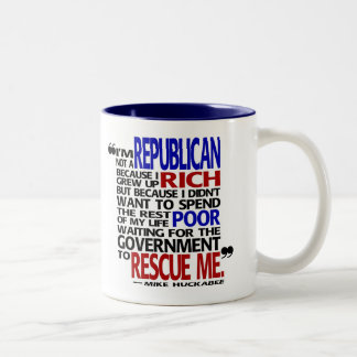 2 Couleurs Pourquoi je suis un républicain - tasse
