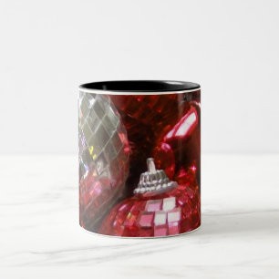2 Couleurs Red Baubles tasse à deux tons
