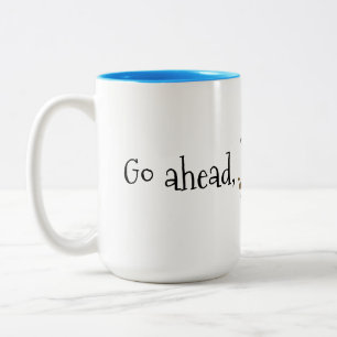 2 Couleurs Renversez la tasse de thé - cadeau parfait !