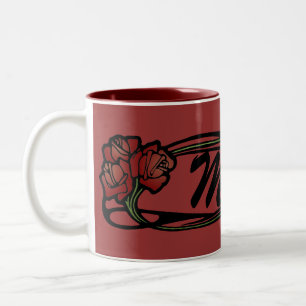 2 Couleurs Roses pour la tasse de maman