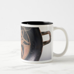 2 Couleurs Rouge-chiffre tasse de grenier