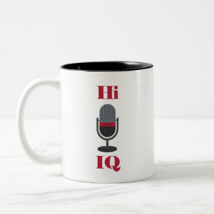 2 Couleurs "Salut, QI " Tasse Cuer