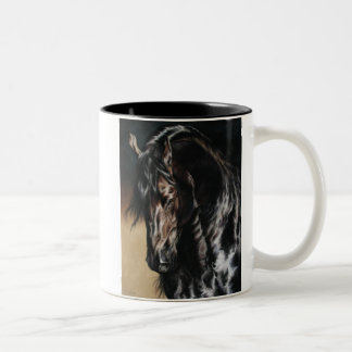 2 Couleurs Satin noir - tasse