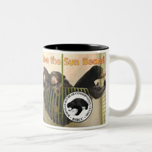 2 Couleurs SAUVEZ la tasse d'OURS de THE SUN