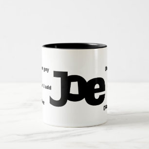 2 Couleurs Signification de tasse de Joe