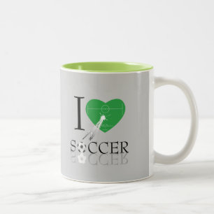 2 Couleurs Soccer Café tasse deux tons