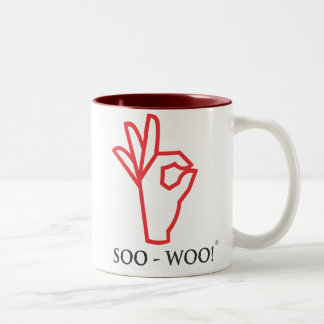 2 Couleurs SOO-WOO ! Tasse de café