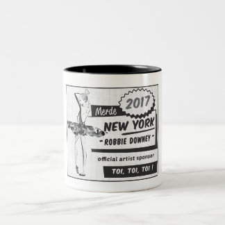 2 Couleurs Sponsor officiel 2017 d'artiste - tasse