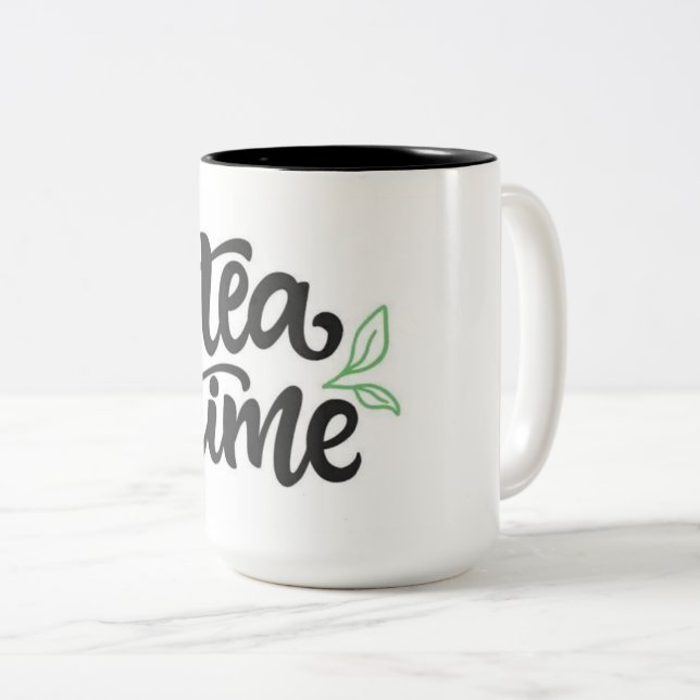 2 Couleurs Tasse (Devant droit)