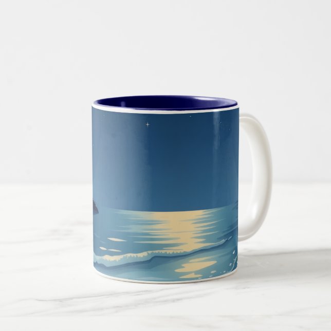 2 Couleurs Tasse (Devant droit)