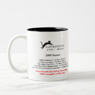 2 Couleurs Tasse 2009 de superstition