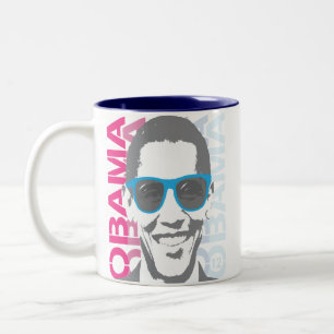 2 Couleurs Tasse 2012 de café fraîche d'Obama