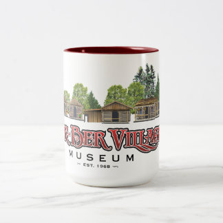 2 Couleurs Tasse 2014 de logo de Har-Village